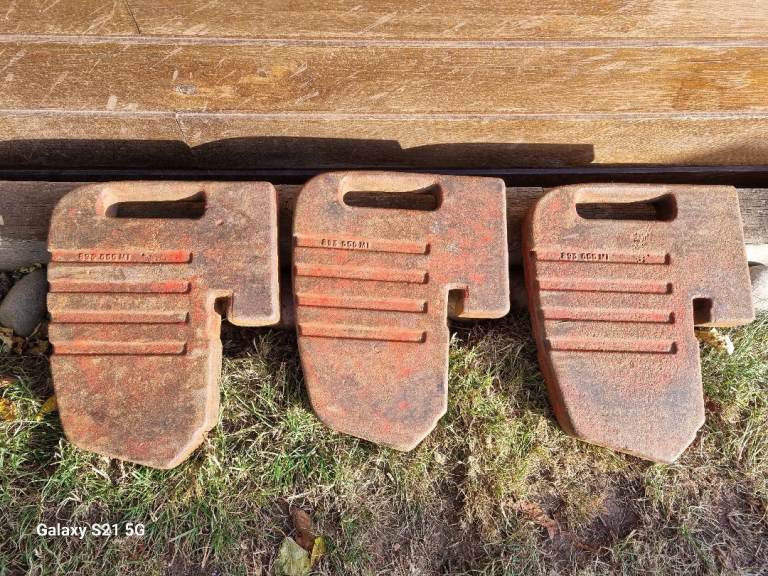 Tractor weights x 3