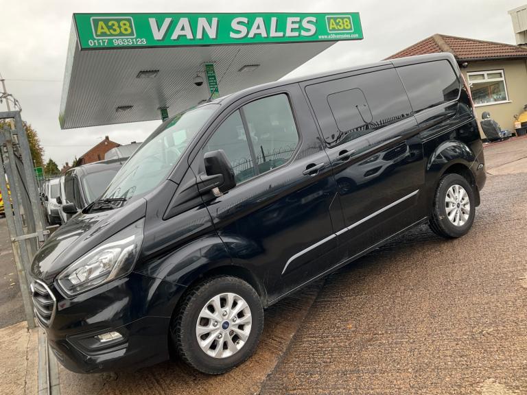 2018 Ford Transit Custom 320 LIMITED 2.0 ECOBLUE 130 BHP 6 SEAT DOUBLE CAB VAN EURO 6 PANEL VAN D...