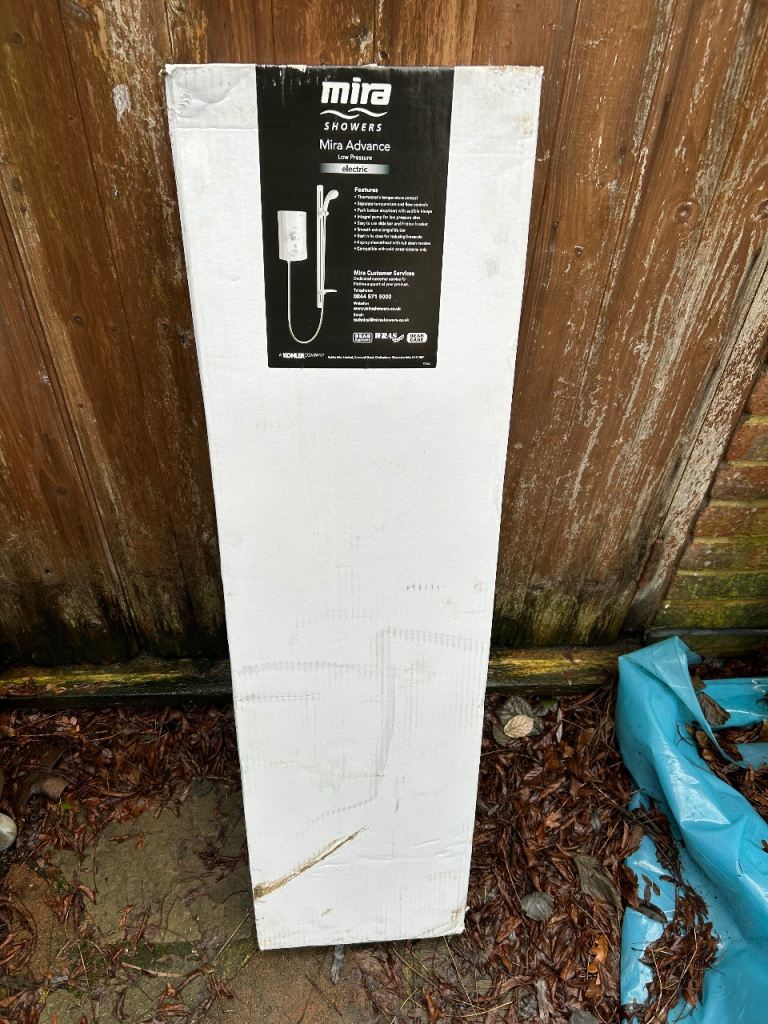 Mira electric low pressure shower