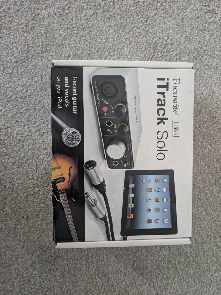 Focusrite iTrack solo 
