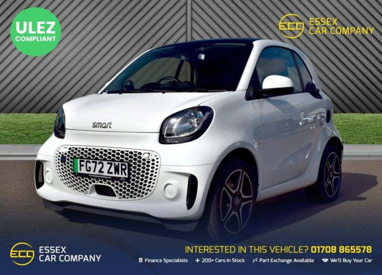 2022 smart fortwo 17.6kWh Pulse Premium Coupe 2dr Electric Auto (22kW Charger) (82 ps) Coupe ELEC...