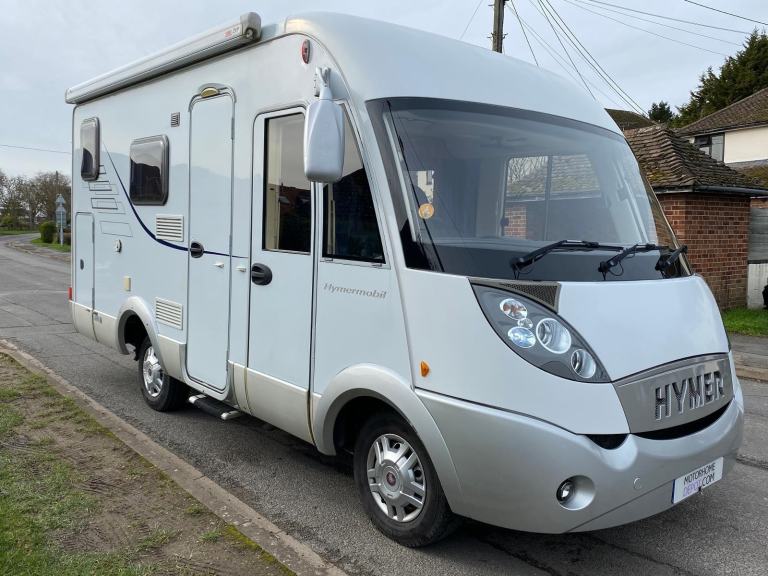 HYMER B504CL - 2008 - RHD - REAR AND DROP DOWN BED - GARAGE
