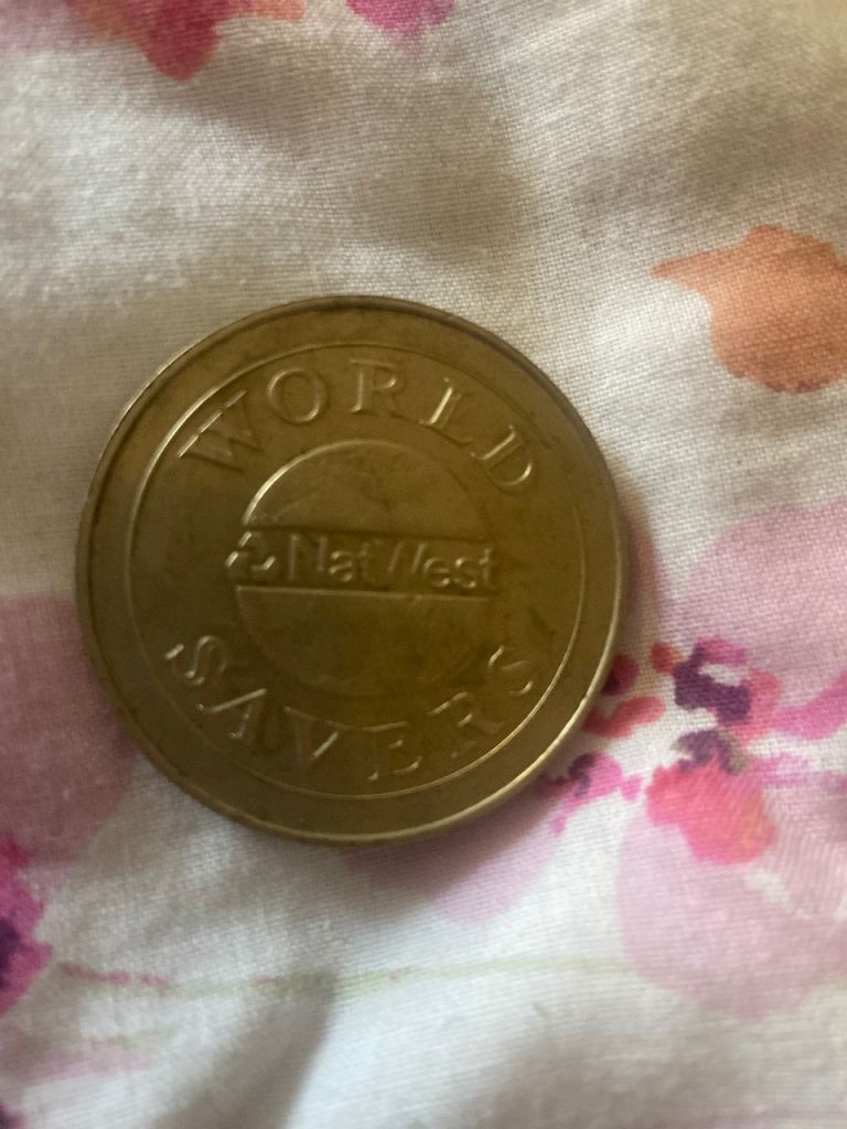NatWest World Saver Coin / Token