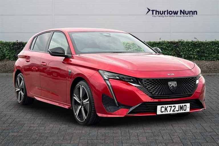 2022 Peugeot 308 1.2 PureTech GT Hatchback 5dr Petrol EAT Euro 6 (s/s) (130 ps) Hatchback Petrol ...