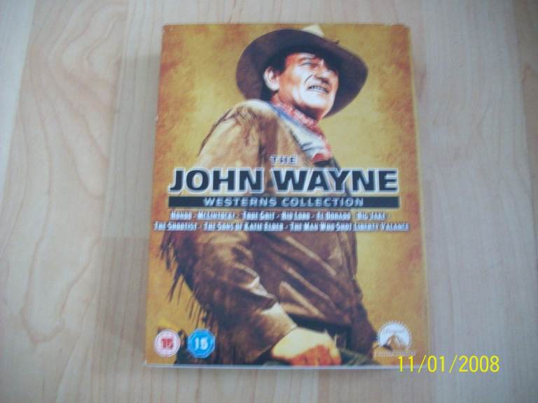 The JOHN WAYNE Westerns COLLECTION DVD Box Set 
