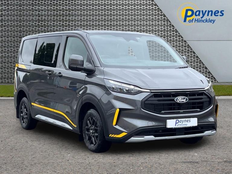 2025 Ford Transit 320 L1 Custom Trail DCIV 2.0L 170PS AWD AUTO Magnetic Grey 