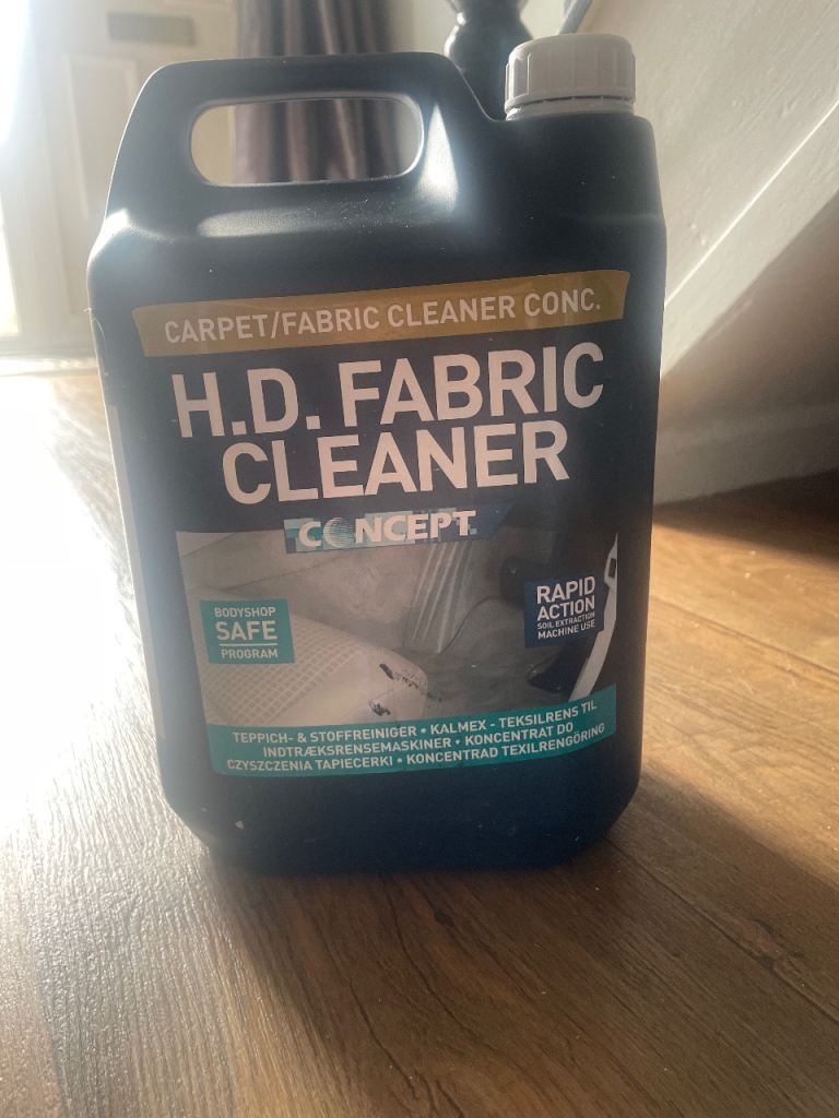 Concept H.D. Fabric Cleaner Concentrate 5L – Carpet/Fabric