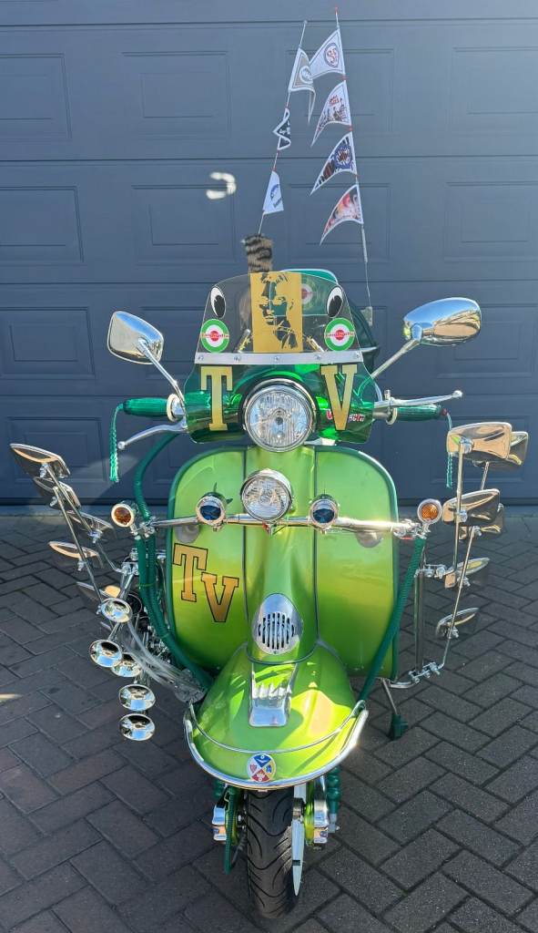 1961 Lambretta Italian TV175 TV2 Series 2 S2 Scooter V5C Registration Engine Rebuilt & Unused