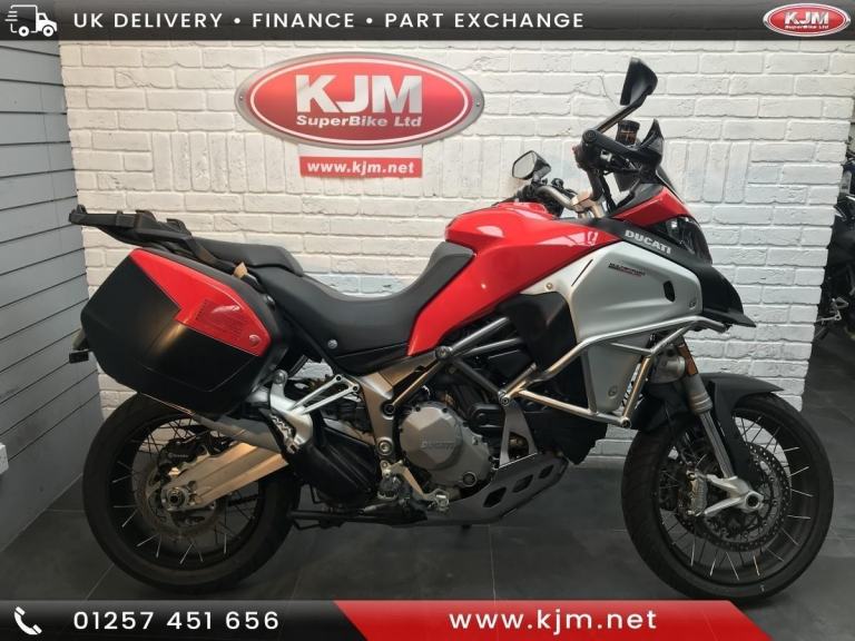 DUCATI MULTISTRADA 1200 ENDURO, 2018/68, JUST 6,702 MILES COVERED.