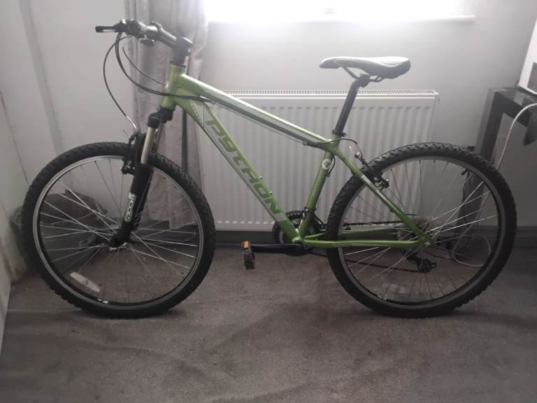 PYTHON Mountain Bike – Green, Good Condition