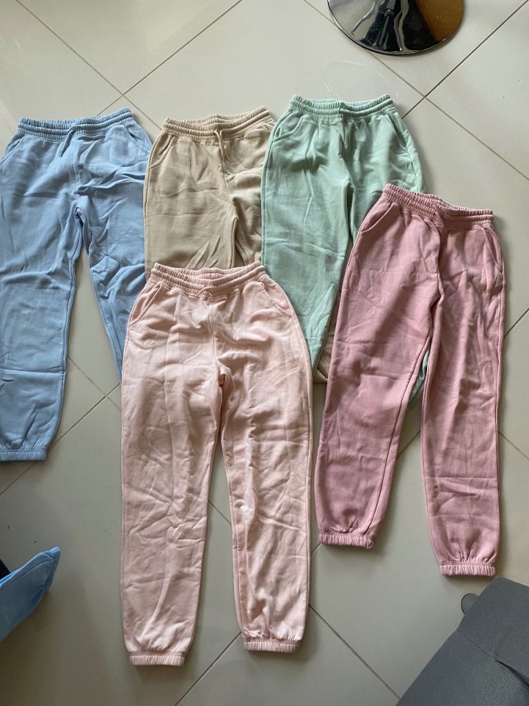 Primark Kids Joggers 12-13 Yrs – Multicoloured, Good Condition