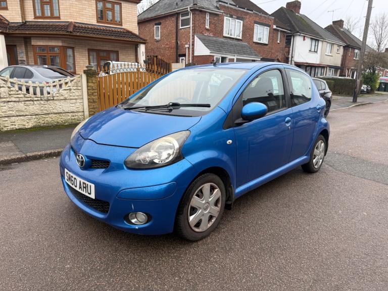 2010 Toyota AYGO 1.0 VVT-i Blue 5dr MMT HATCHBACK Petrol Automatic