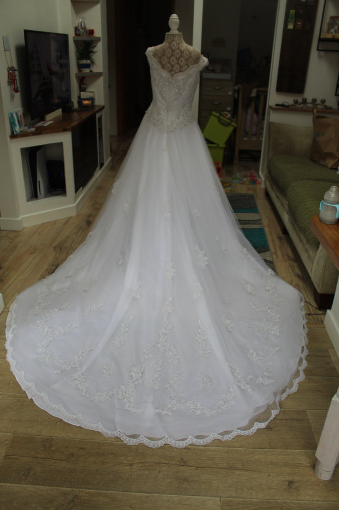 Da Vinci Wedding Dress Size 10 White 