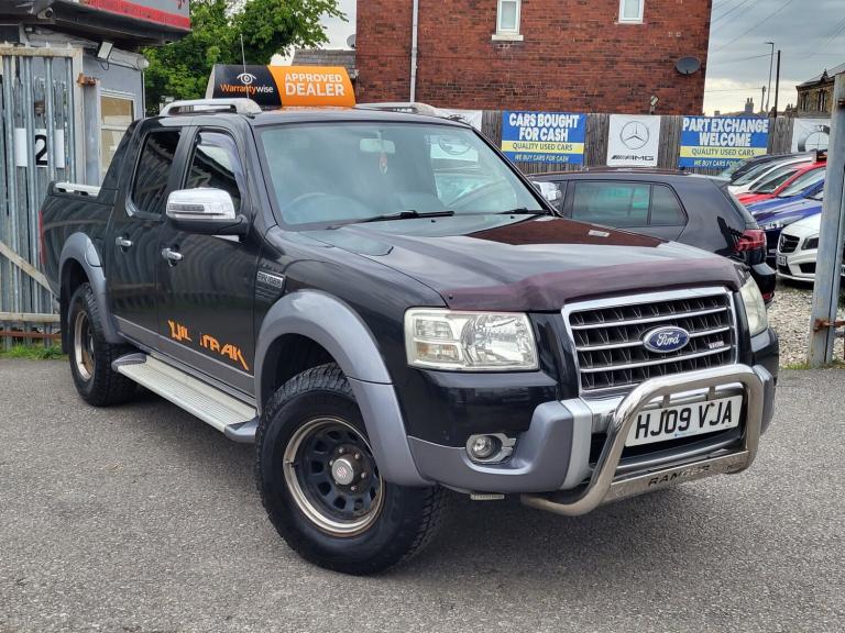 2009 Ford Ranger Pick Up Wildtrak Double Cab 3.0 TDCi 4WD NO VAT PICK UP Diesel Manual