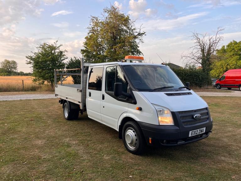 2012 Ford Transit LWB D/Cab Dropside TDCi 100ps CHASSIS CAB Diesel Manual