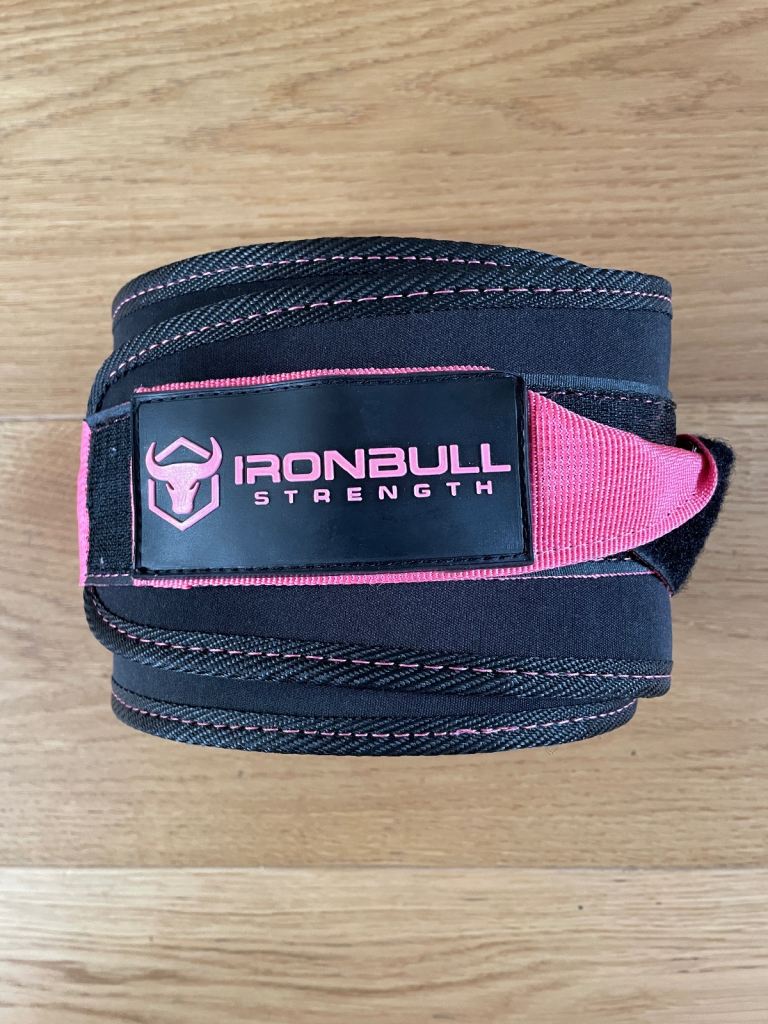 Iron Bull Strength Women Weight Lifting Belt Pink