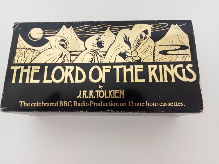 Lord of the Rings cassettes collection box