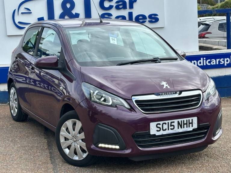 2015 Peugeot 108 1.0 VTi Active Hatchback 5dr Petrol Manual Euro 5 Euro 5 (68 ps) Hatchback Petro...