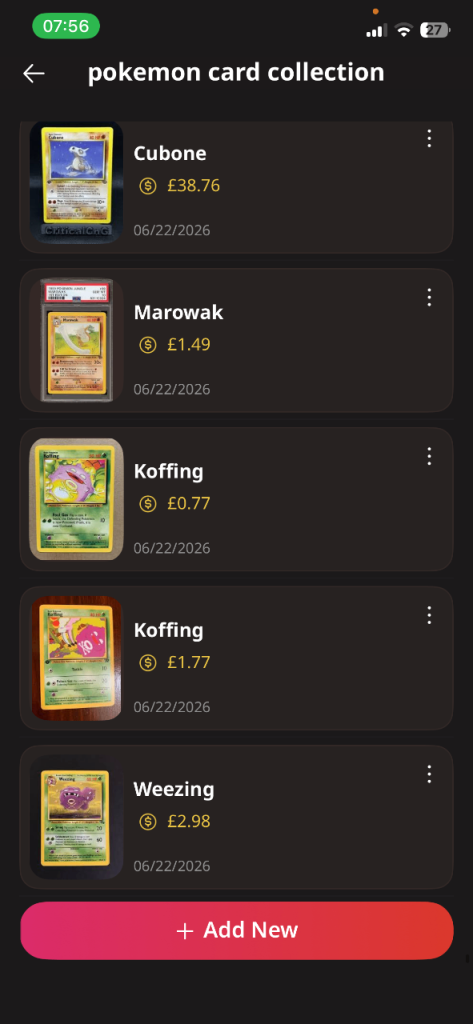 Pokémon Trading Card Collection - Various Cards, Good Condition