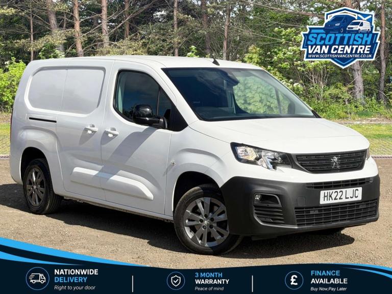 2022 Peugeot Partner 950 1.5 BlueHDi 130 Asphalt Premium Van EAT8 PANEL VAN DIESEL Automatic