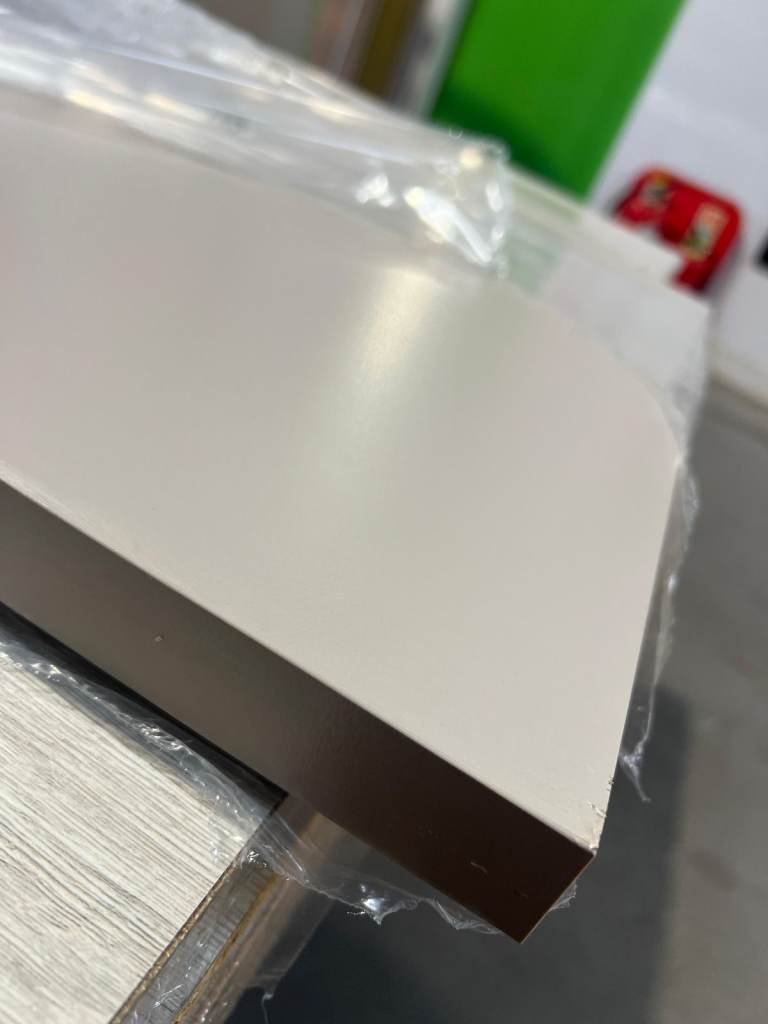 Brand New 4100 x 640 x 29mm Senses Uni Grigio Square Alpaca Square Edge Laminate Worktop