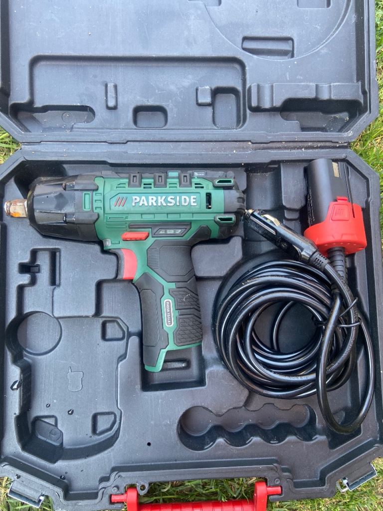 Parkside Cordless/12v Impact Driver with Charger and Case