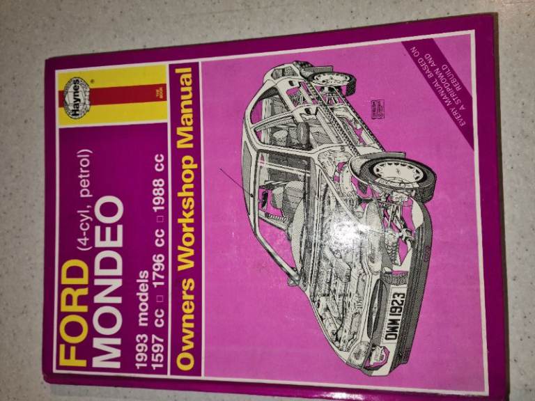 Haynes Ford Mondeo 1993 Owners Workshop Manual 4-cylinder Petrol
