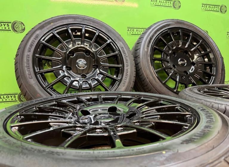 *BRAND NEW* FORD TRANSIT MSRT 18” 5x160 ALLOY WHEELS + BRAND NEW TYRES