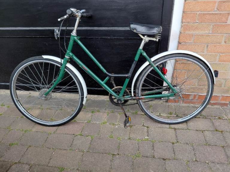 Metal framed bike