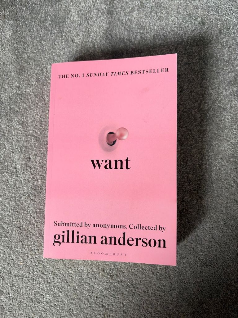 Want by Gillian Anderson - The No. 1 Sunday Times Bestseller
