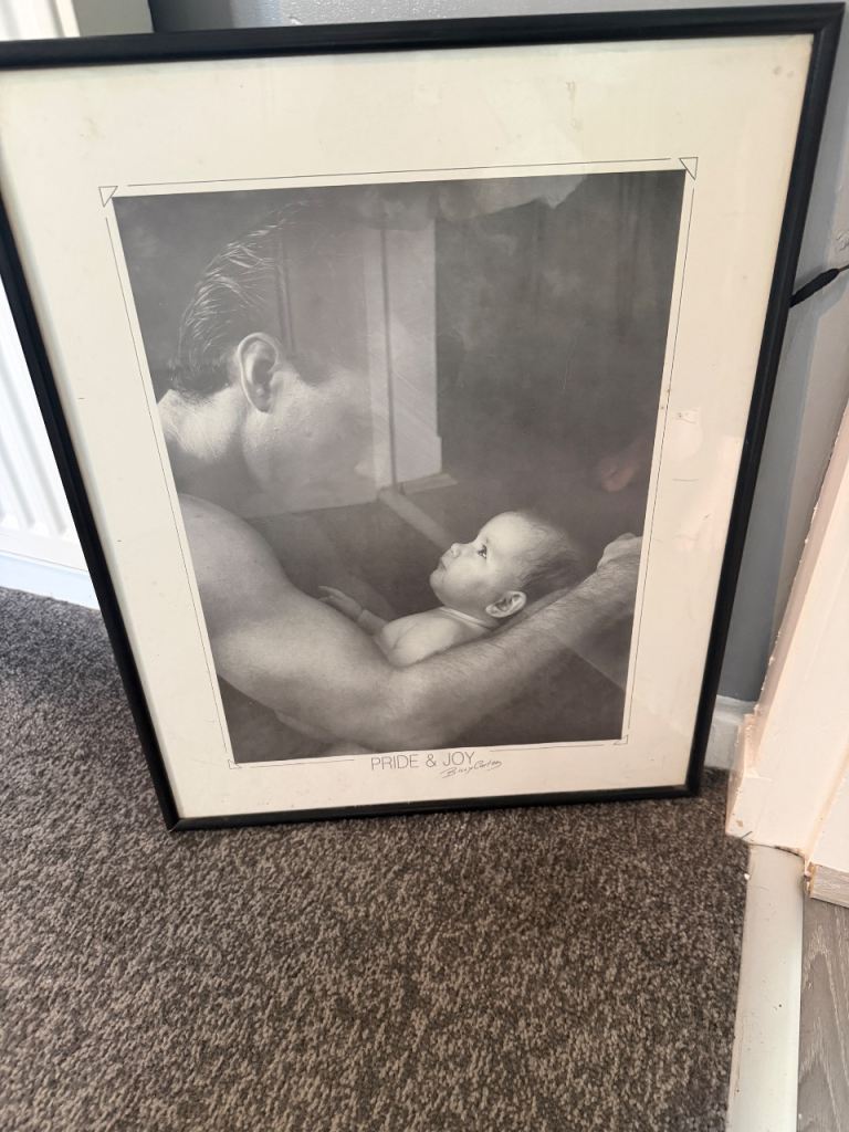 Billy Carter Pride and Joy framed print 
