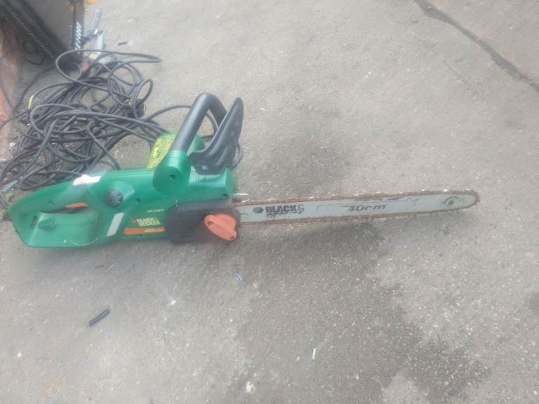 Black & Decker Electric Chainsaw – Good Working Order