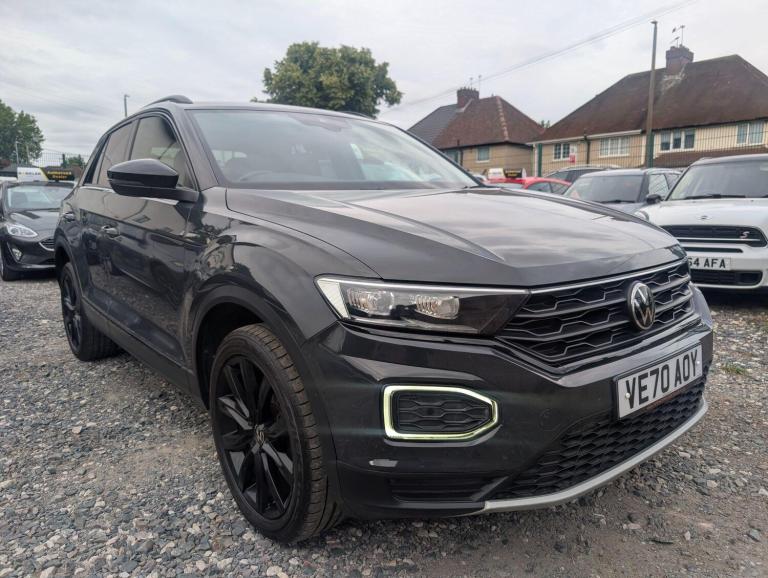 2020 Volkswagen T-Roc 1.5 TSI EVO Black Edition DSG Euro 6 (s/s) 5dr HATCHBACK Petrol Automatic