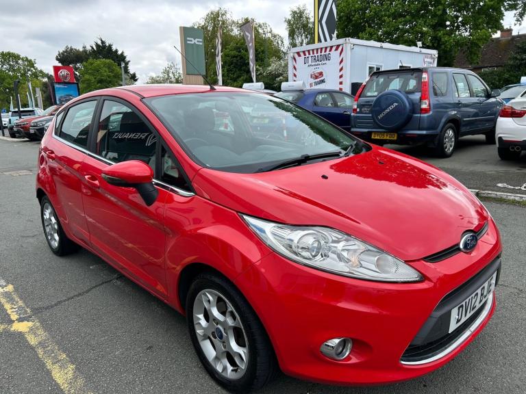 2012 Ford Fiesta 1.25 Zetec 5dr [82] HATCHBACK Petrol Manual