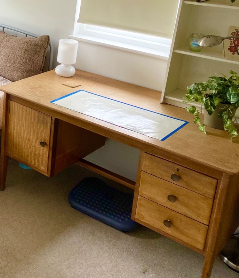 Vintage wooden desk