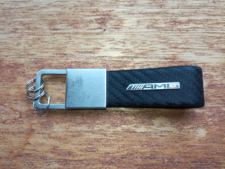AMG Carbon Fibre Key Ring - Mercedes Benz Mercedes-Benz Keyring