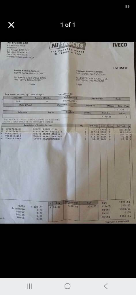 IVECO PARTS