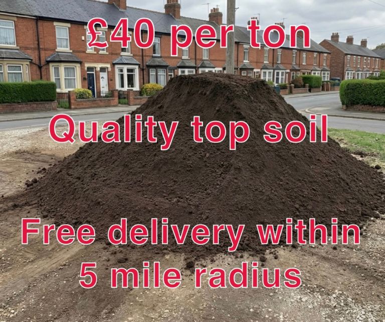 Quality screened top soil