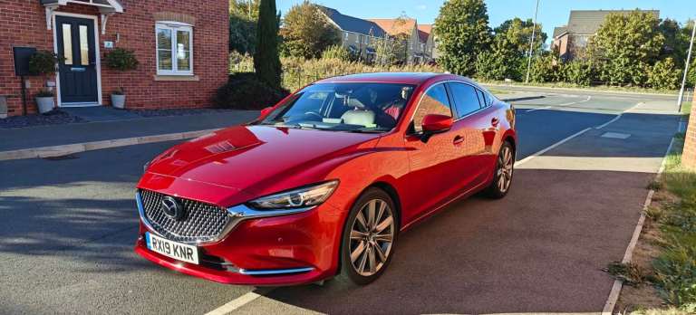 2019 Mazda 6 GT Sport Nav+ 2.5  Petrol Skyactiv-g Soul Red Cristal 