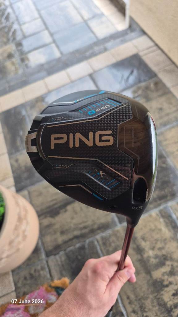 PING G440K DRIVER 10.5 DEGREES STIFF