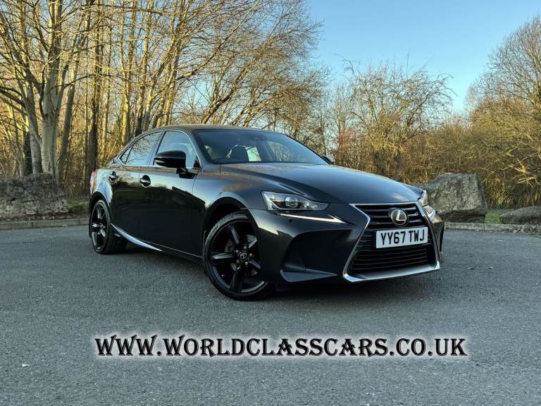 67 2017 Lexus IS 300h F Sport Saloon Petrol Hybrid Auto E-CVT Euro 6 223ps MINT
