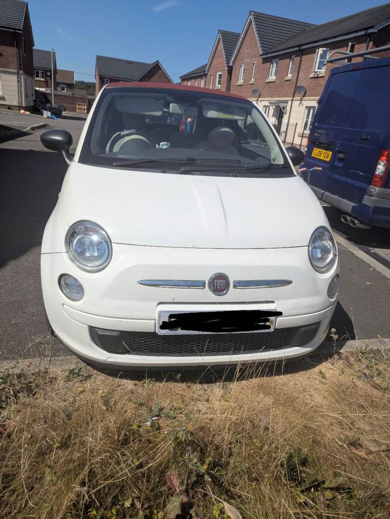2012 Fiat 500C 1.2L Convertible – Perfect First Car – Huge MOT until Jan 2027!