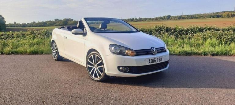 2016 Volkswagen Golf 2.0 TDI CABRIOLET BlueMotion Tech GT 2dr £35 TAX CONVERTIBLE Diesel Manual