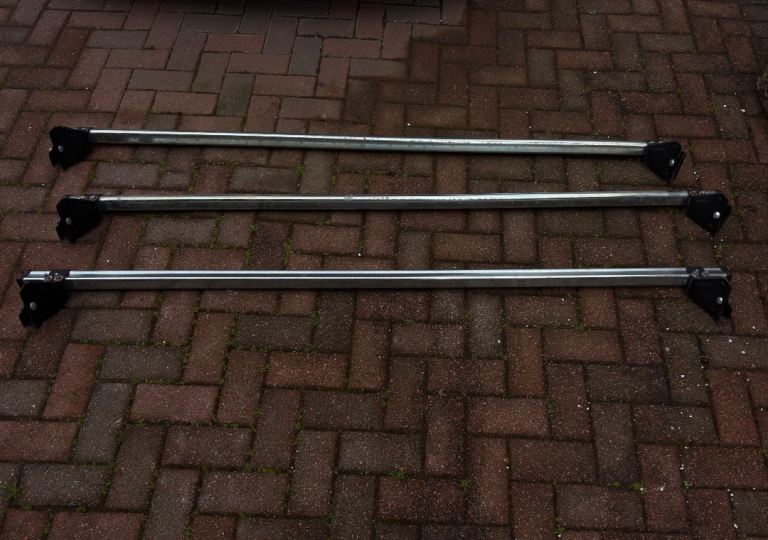 1 set of 3 roof bars for Ford Transit 