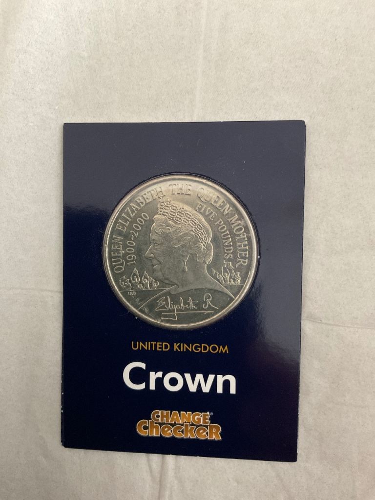 Queen Mother £5 coin