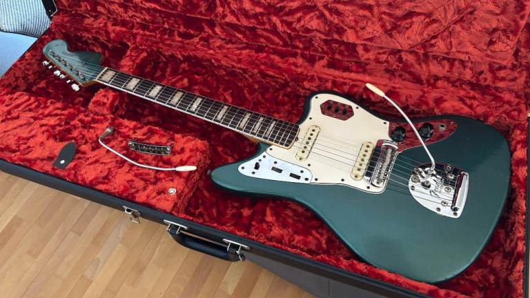 1966 Fender Jaguar in original Lake Placid Blue