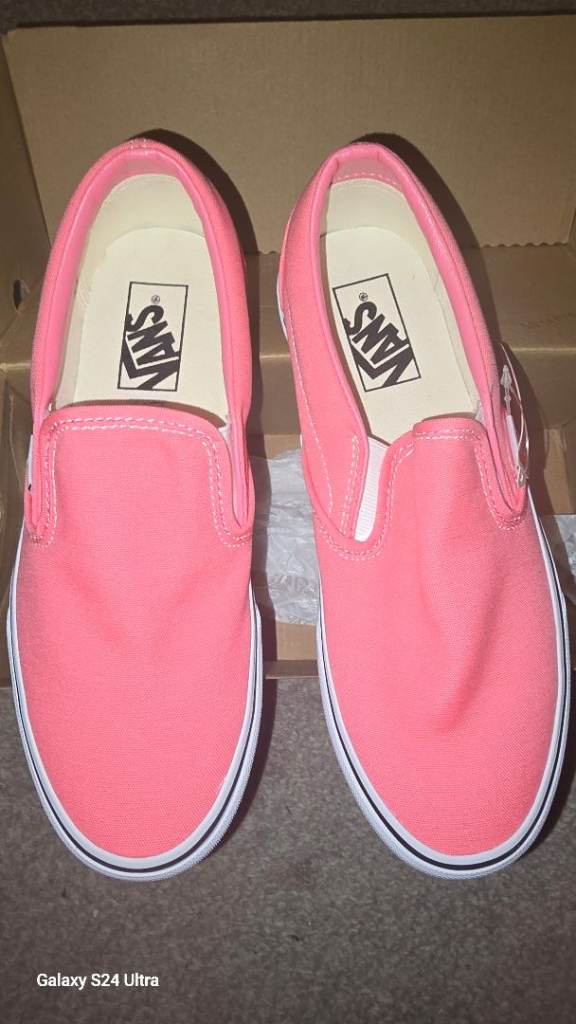 Pink Vans Trainers