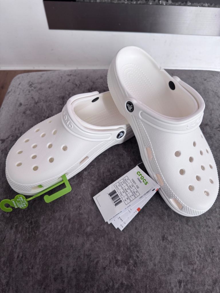 Crocs Sportswear Classic Clog Women’s Mens Sandals Slippers Slides Size UK m8/w9
