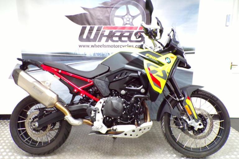 2024 BMW F900GS WITH AN AKRAPOVIC EXHAUST FITTED