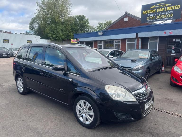 2009 Vauxhall Zafira 1.8i Elite 5dr MPV PETROL Manual